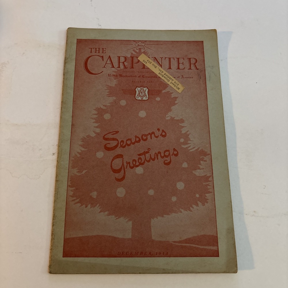 December 1943 "Christmas"‎ Magazine WWII